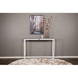 Paris prix Console design Rise - Gris et blanc pas cher