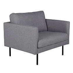Paris prix Fauteuil en tissu - Gris
