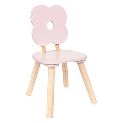 Atmosphera Chaise Enfant Douceur 47cm Rose