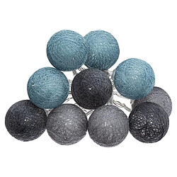 Atmosphera Guirlande Led 10 Boules Winter 165cm Multicolore