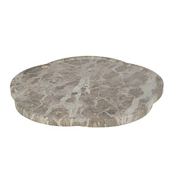 Paris Prix Plateau Rotatif Design Fleur 40cm Beige