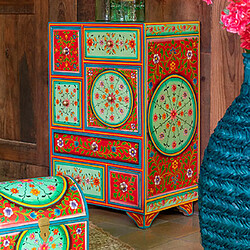 Mes Chiffonnier 7 tiroirs - Vert