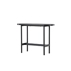 Avis Paris prix Console ovale design Star - Noir
