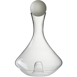 Paris Prix Carafe Déco en Verre Courbée 31cm Transparent