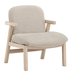 Paris prix Fauteuil design en bois - Beige