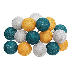 Atmosphera Guirlande Led 16 Boules Tropi 255cm Multicolore