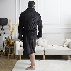 Avis Paris Prix Robe de Chambre Polaire Le Boss Noir