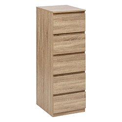 Five simply smart Chiffonnier 5 tiroirs - Naturel