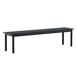 Paris prix Banc de jardin Modena - Noir