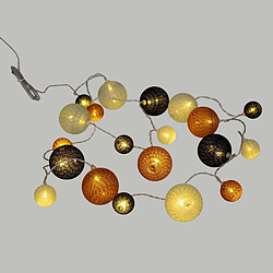 Avis Atmosphera Guirlande LED en coton - Multicolore