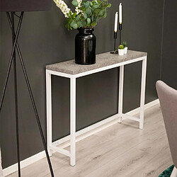 Avis Paris prix Console design Rise - Gris et blanc