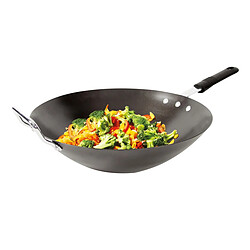 Paris Prix Wok en Inox Tous Feux 33cm Noir