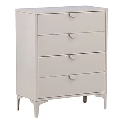 Paris prix Commode 4 tiroirs - Beige