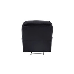 Paris prix Fauteuil Saranda - Noir pas cher