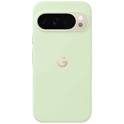 Google Coque pour Pixel 10 Pro XL en Silicone Souple Eco-conception Vert