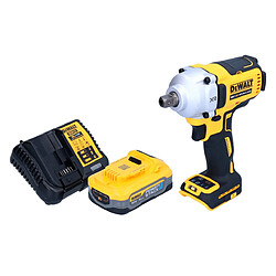 DeWalt DCF 892 H1 Clé à choc sans fil 18 V 812 Nm 1/2" Brushless + 1x batterie Powerstack 5,0 Ah + chargeur