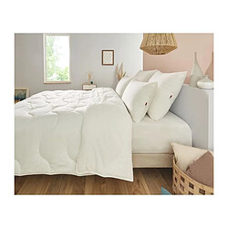 Couette 240x260 cm DODO CHAMPS DE LIN - Chaude - 450G/m² - Couette 2 personnes -Douce et Chaude -Anti-acariens Antibactériens