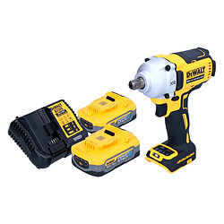 DeWalt DCF 892 H2 Clé à choc sans fil 18 V 812 Nm 1/2" Brushless + 2x Powerstack batterie 5,0 Ah + chargeur