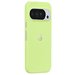 Google Coque pour Pixel 10 / Pixel 10 Pro en Silicone Souple Eco-conception Vert citron