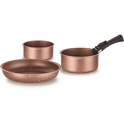 Batterie de cuisine induction - Arthur Martin - AM5865 - Aluminium - 18 pieces - Poignée amovible - Tous feux dont induction