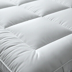 The White Stone Surmatelas 80x190 cm en ouate de 500 g pas cher