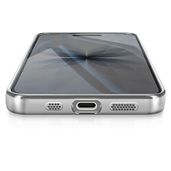 Acheter Avizar Coque pour iPhone 17 Compatible MagSafe avec Contour Chromé Argent
