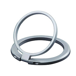 Acheter Jaym Anneau Stand Magnétique pour MagSafe avec Fonction Support Rotatif Argent