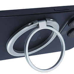Avis Jaym Anneau Stand Magnétique pour MagSafe avec Fonction Support Rotatif Argent