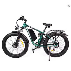Vélo Électrique adulte DP2603 Dual Moteurs 2000W - Batterie 48V 25Ah - Autonomie 100km - Shimano 21 Vitesses - Pneus 26x4.0" VTT ? pas cher