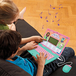 Lexibook Ordinateur portable éducatif bilingue Gabby et la maison magique (IT/EN) pas cher