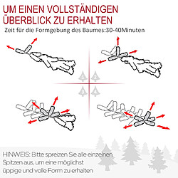 Acheter Blossom Paris Sapin de Noël, sapin artificiel, apparence réaliste, montage rapide, plastique, Vert