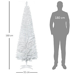 Blossom Paris Sapin de Noël artificiel 180 cm, 390 pointes, déco Noël pour intérieur