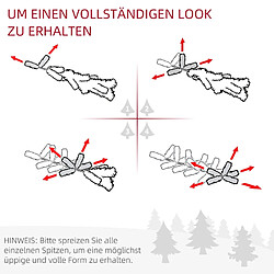 Acheter Blossom Paris Sapin de Noël artificiel, inclus support étoile de Noël 1.8 m, Vert
