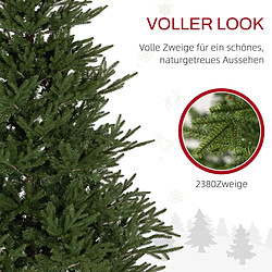 Acheter Blossom Paris Sapin de Noël 183 cm, apparence réaliste, montage rapide, inclus support, plastique ignifuge