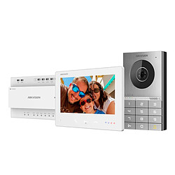 Kit d'Interphone Vidéo Hikvision HD Villa Kit 2 Fils - DS-KIS706EY