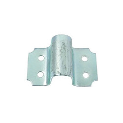 Gâche à pattes pour verrou diamètre 16mm zingué bichromaté JARDINIER MASSARD 9501162