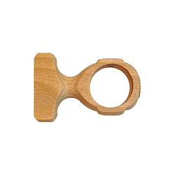 Mobois Support mural de tringle - Noyer