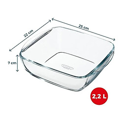 Avis Pyrex plat carré pour four en verre borosilicate