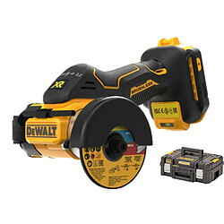 Meuleuse XR 18V 76mm + 2 batteries 1,7 Ah + chargeur + coffret TSTAK DEWALT DCS438E2T QW
