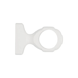 Mobois Support mural de tringle - Blanc