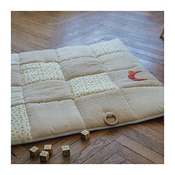 Avis Tapis d'éveil - DOMIVA - Honey Moon - Patchwork - Anneau en bois et lune décorative