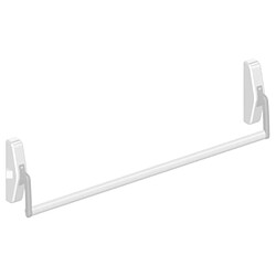 Jpm fermeture anti-panique 1 point - Blanc