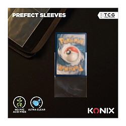Acheter Protege-cartes - KONIX - Perfect Sleeves - 100 pochettes - Compatible Magic The Gathering, Pokémon -Transparent