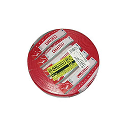 CABLE H07VU 2.5 100M ROUGE ELECTRALINE - 1010102BA