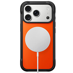 Avis Nomad Coque pour iPhone 17 Pro MagSafe Cadre Renforcé en TPU Antichocs Noir / Orange