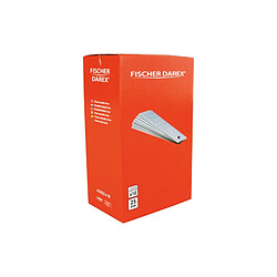 Avis Fischer darex Lames de cutter 25 mm - x10
