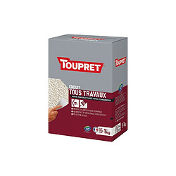 ENDUIT TOUS TRAVAUX EXT. POUDRE 1KG BL TOUPRET - BCMULEX01