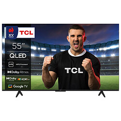 TV QLED Tcl 55P79K 138 cm 4K UHD Aluminium brossé