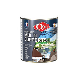 PEINT.TOP 3 BOIS FER PVC SAT.2.5L BRUN OXI - TOP2.5BR