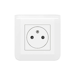Legrand Mosaic 2P+T en saillie - Blanc